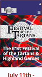 Mobile Screenshot of festivalofthetartans.ca
